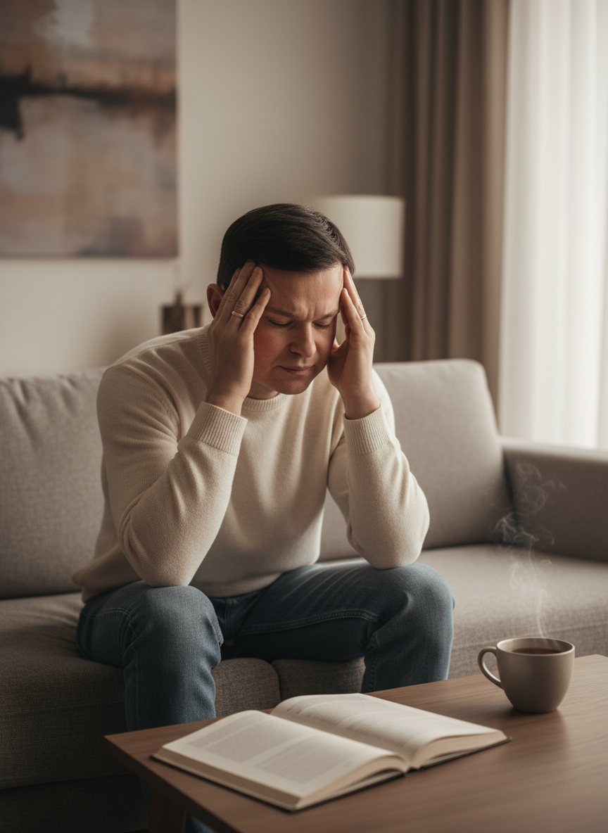 «Чоловіча стигма» – Олег Мазуренко/Різні обличчя мігрені фото №3